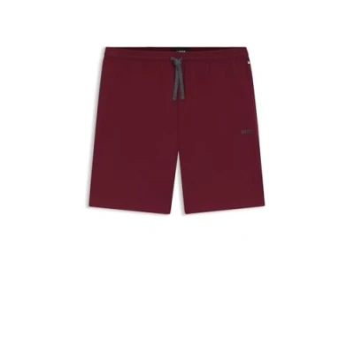 Imagen de BOSS Hombres Mix&amp;Match Short CW Jersey de Algodón Stretch con Logo bordado, Rojo Oscuro602, XL