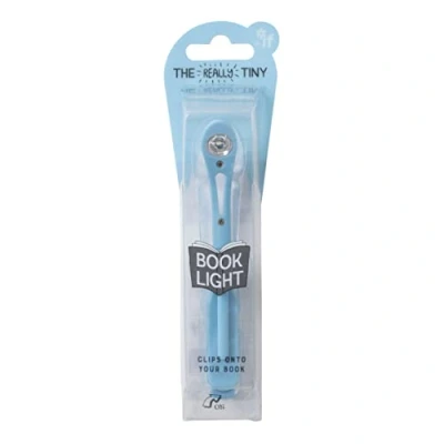 Imagen de IF Really Tiny Book Light (Sky Blue) Compact Reading Lights for Books in Bed Flexible Clip On A Great Lamp with Batteries Included