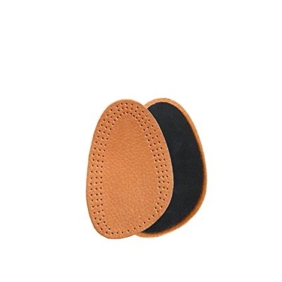 Imagen de Kaps Medias Plantillas Halfled Cómodas de Cuero y Látex, Previenen Roces Ampollas con Tacones Ayudan a Que El Calzado Se Ajuste Cuando Media Talla Es Demasiado Grande (39 40 EUR Beige)