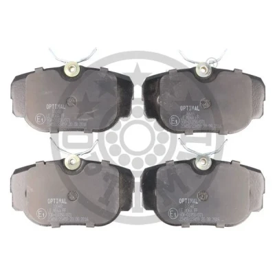 Imagen de OPTIMAL BP 10048 Juego de pastillas freno Eje trasero no preparado para indicador desgaste LAND ROVER: Discovery 2, Range Rover 2