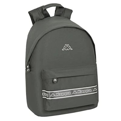 Imagen de KAPPA Mochila Juvenil para Portátil 14.1&quot;, Ideal Jóvenes de Diferentes Edades, Cómoda y Versátil, Calidad Resistencia, 31x16x41 cm, Color Gris