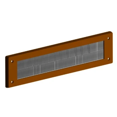Imagen de Stormguard 06SR0150000B Cubierta interna de PVC para buzón, color marrón, exterior: 338 x 78 mm, interior: 279 45 mm