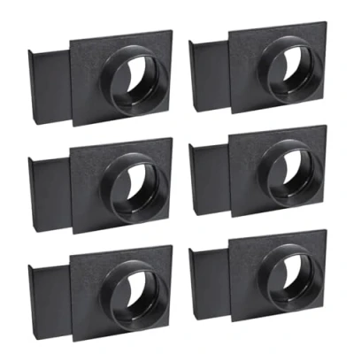 Imagen de POWERTEC 70108 P6 Puerta explosiva de 4 pulgadas para colector polvo, accesorios recogida paquete 6