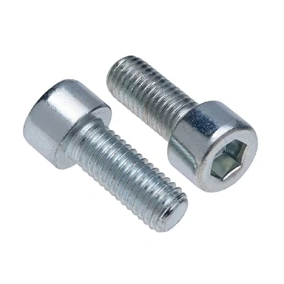 Imagen de Tornillos de Cabeza Cilindro M5 Strenght Sleel Class 8.8 (Paquete 50) Hexagonal Bañados en Zinc con Rosca Cilíndrica Alta Resistencia Certificada DIN912 (5mm x 10mm)