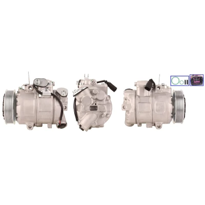 Imagen de LUCAS ACP630 Compresor de Aire Acondicionado PAG 46 R 134 a con juntas SEAT: Ibiza 3, Córdoba II Berlina, 4, VOLKSWAGEN: Polo IV Hatchback