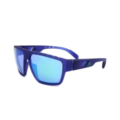 Imagen de adidas SP0008 Gafas, Matte Blue/Green Mirror, 61 para Hombre