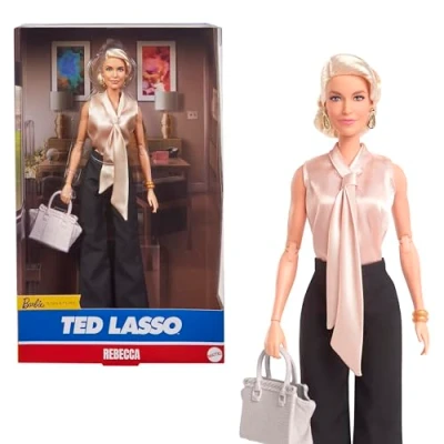 Imagen de Barbie Signature Rebecca Welton, muñeca Inspirada en la Serie Ted Lasso, Juguete de colección, Regalo +3 años (Mattel HJW93)