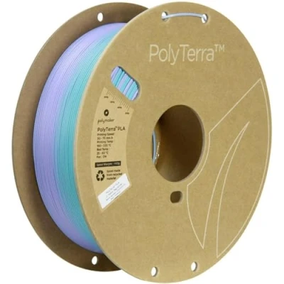 Imagen de Polymaker Polyterra PLA Gradient 1.75mm 1kg Winter (Ice Purple)
