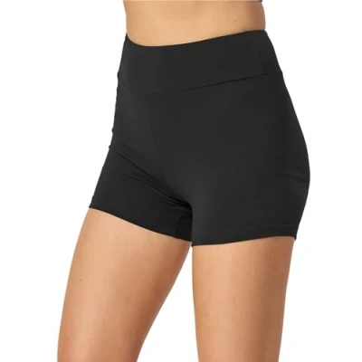 Imagen de Merry Style Pantalones Cortos Mujer Leggins Shorts MS10 359 (Negro,XL)