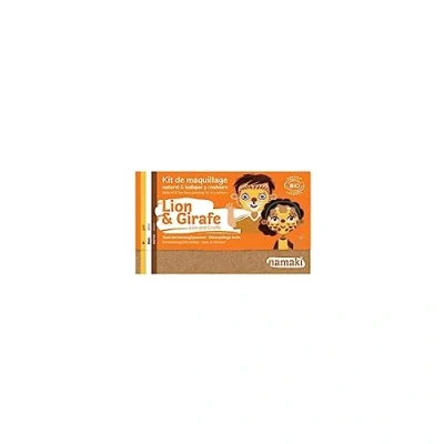 Imagen de Namaki K3LG15 Kit de maquillaje para disfraz niños, unisex, 3 colores, color dorado, blanco y negro
