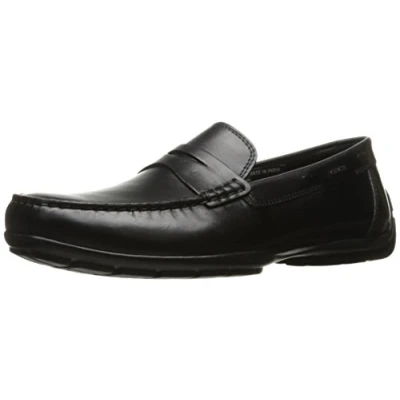 Imagen de Geox U Moner W 2Fit D, Mocasines para Hombre, Negro (Black), 46 EU
