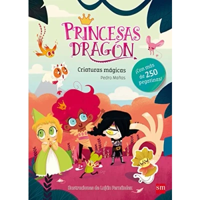 Imagen de Princesas Dragon :criaturas Magicas (pegatinas)