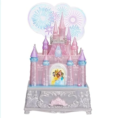 Imagen de Disney Princess Joyero Musical con Luces Cenicienta, Incluye una Joya Especial de Juguete