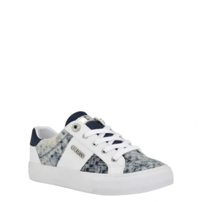 Imagen de GUESS Loven, Zapatillas Mujer, Blanco Azul 171, 37.5 EU