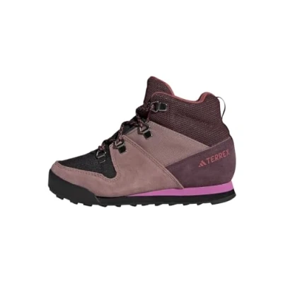 Imagen de adidas Performance Terrex Snowpitch Unisex Zapatillas de senderismo para niños, Talla: 36 2/3, Shadow maroon/wonder oxide/pulse lilac Piel/tela