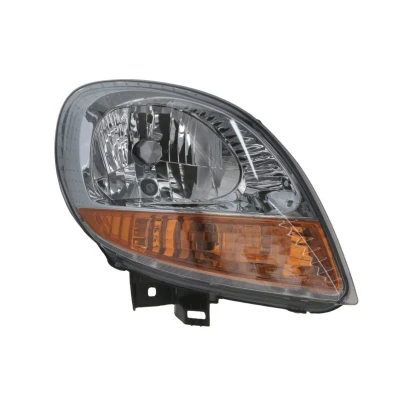 Imagen de TYC 20 0361 15 2 Faros derecha H4 amarillo para circulación por la con portalámparas, sin electromotor RENAULT: Kangoo I, I Express