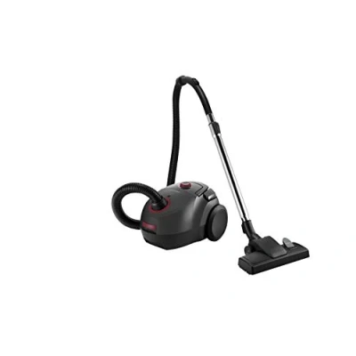 Imagen de GRUNDIG VCC 3850 A Aspiradora con Bolsa, 800 W, 2,1 L, Material del Tubo: Cromado, Negro y Rojo
