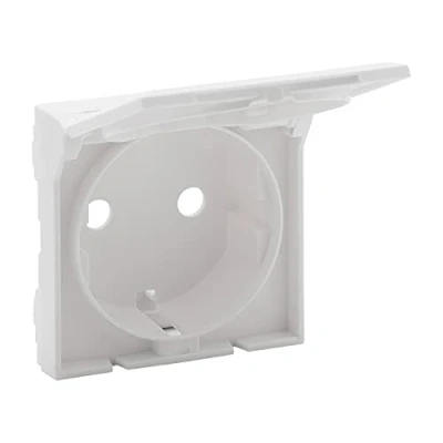 Imagen de Tapa para Enchufe con tapaSchuko 2P+T Legrand 864121serie Niloe Step Blanco Mate