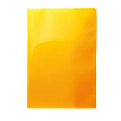 Imagen de HERMA 19614 Fundas para cuadernos (DIN A5, 10 unidades, transparentes), color naranja
