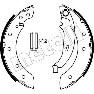 Imagen de Kit de zapatas METELLI 53 0350