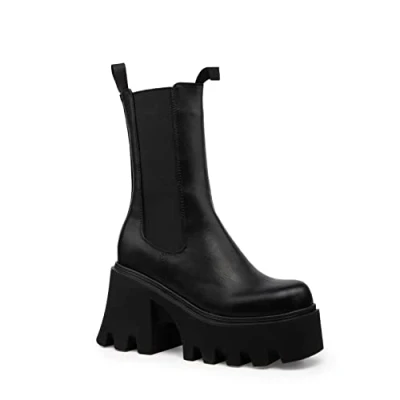 Imagen de LAMODA Wipe out, Bota de Tobillo Mujer, Color Negro, 43 EU