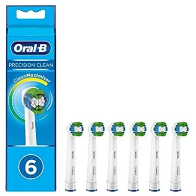 Imagen de Oral B Precision Clean Cabezales para cepillo de dientes eléctrico (6 unidades, cerdas CleanMaximiser)