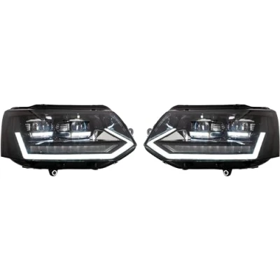 Imagen de DIEDERICHS 2273987 Juego faros principales VOLKSWAGEN: Transporter 5 Bus,