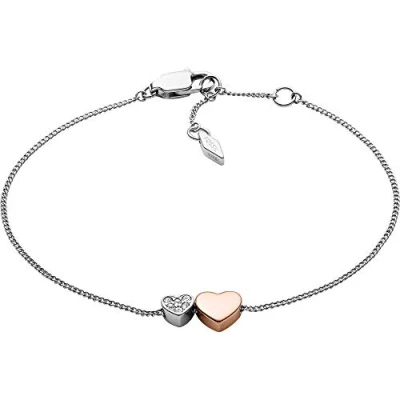 Imagen de Fossil Vintage Motifs Pulsera silvercoloured, Mujer, Talla: One Size, Silver coloured