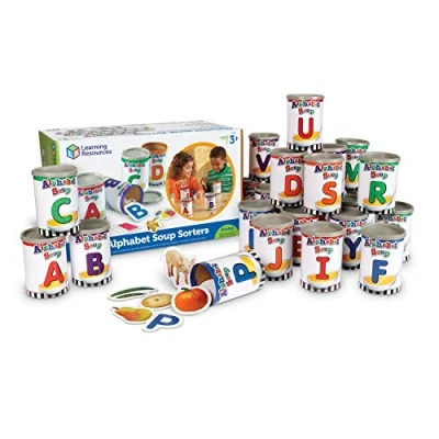 Imagen de Learning Resources Sopas clasificadoras del alfabeto Alphabet Soup Sorters