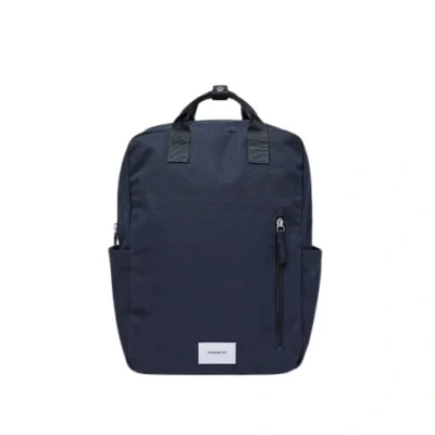 Imagen de Sandqvist KNUT Unisex Mochila Navy blue, Talla: One Size, blue