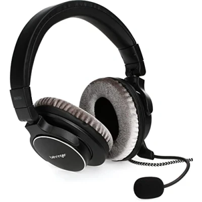 Imagen de Auriculares estéreo premium Behringer BH470U con micrófono desmontable y cable USB