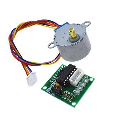 Imagen de Reland Sun 28BYJ 48 ULN2003 Motor paso a módulo de controlador con cable (motor ULN2003+12V)