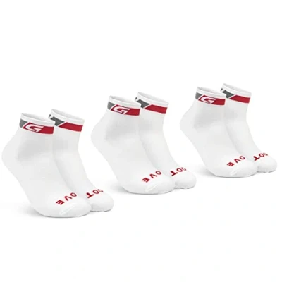 Imagen de GripGrab Calcetines Ciclismo Classic Verano Tobilleros Altura 7cm Pack de 1 o 3 Pares Ciclistas Carretera MTB Deporte