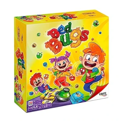 Imagen de Cayro Juego Bed Bugs de Mesa 5 Años Atrapa Bolas con el Cuerpo Estrategia y Habilidad para Niños Diversión en Familia Todas Las Edades