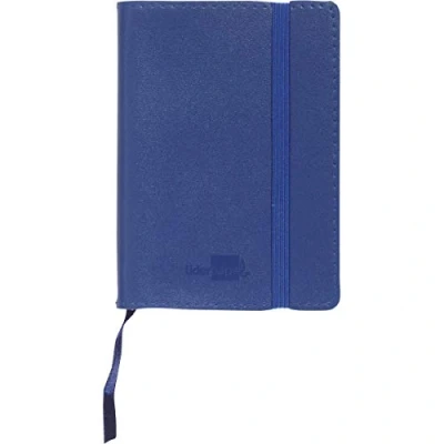 Imagen de Libreta indice liderpapel similpiel a6 120 hojas 70g/m2 color azul