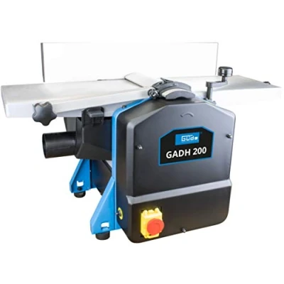 Imagen de Güde 55440 GADH 200 Enderezadora y cepilladora de aluminio fundido a presión, protección del eje cepillado, interruptor sobrecarga, color azul