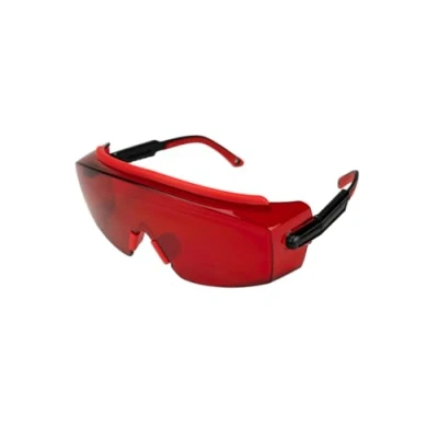 Imagen de UVtech SLEEP PRO 100% Filtro de luz azul y verde gafas rojas para ordenador PC Gaming Bluelight Uv Blue Light Blocking Glasses Anti Mujer Hombre, rojo, Einheitsgröße