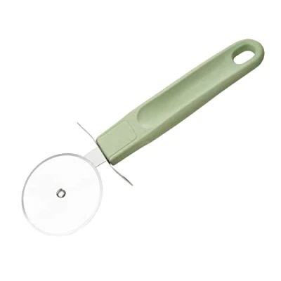 Imagen de Fackelmann Ecolution Cortador de Pizza, Mango Ergonómico y Sostenible, utensilios cocina, para Cortar Pizza Fácilmente, Verde Menta, 20 cm, 1 ud.