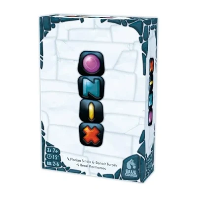 Imagen de Onix Juego de Cartas coleccionar, 2 a 6 Jugadores, reflexión, táctica, Estrategia, versión Francesa, 7 años y más, Blue Cocker Blackrock Games
