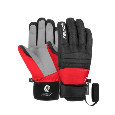 Imagen de Reusch Warrior R TEX XT Niños Guantes De Esquí (Talla: 4, Negro)
