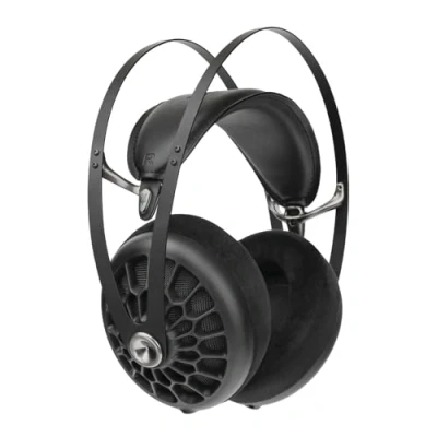 Imagen de MEZE AUDIO 105 AER Auriculares audiófilos ligeros con cable y espalda abierta, controladores dinámicos de 50 mm, baja impedancia 42 ohmios, cables bolsa transporte incluidos (negro)