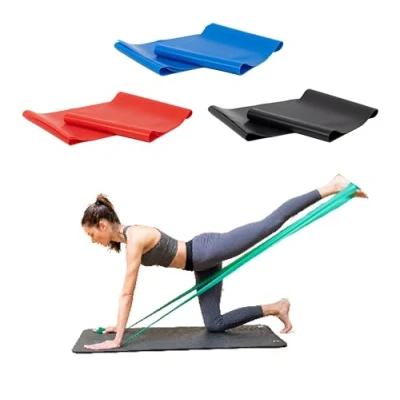 Imagen de Bandas elasticas musculacion para Fitness, Yoga, Pilates, Fisioterapia y Rehabilitacion. Gomas con Diferentes Resistencia. Marca C+I. (Kit Fuerte)