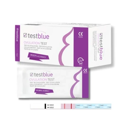 Imagen de Test de ovulación ultrasensible Pack 60 Prueba y fertilidad detecta tus días más fértiles rápido fácil usar con resultados precisos sensible