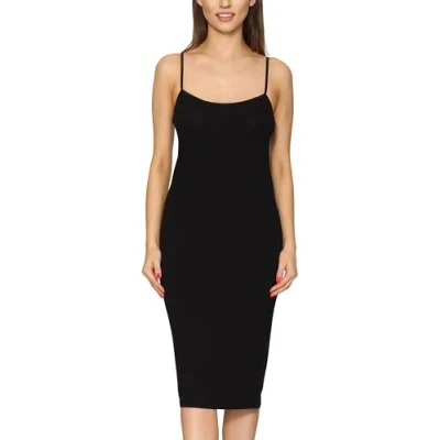 Imagen de Merry Style Combinación Vestido Interior Mujer MS10 402 (Negro, 3XL)