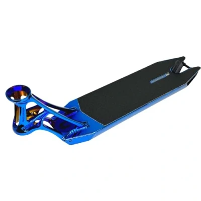 Imagen de F26 Ethic Pandemonium V2 Stunt Scooter Park I Leicht Deck Kinder Trick Tret Roller Zubehör Ersatzteile (bluuchrome, 500 mm)