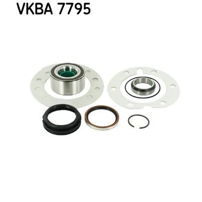 Imagen de SKF VKBA 7795 Juego de cojinete rueda con sensor ABS incorporado, anillo retención 82