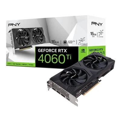 Imagen de PNY GeForce RTX™ 4060 Ti 16GB Verto Dual Fan Edition Tarjeta gráfica DLSS 3