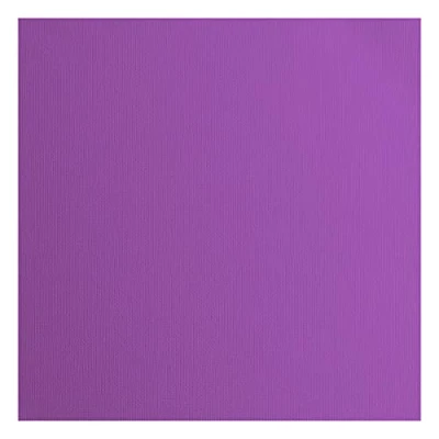Imagen de Florence Cardstock Papel para manualidades (216 g/m², 30,5 x cm, 20 unidades), color morado, 30.5x30.5cm
