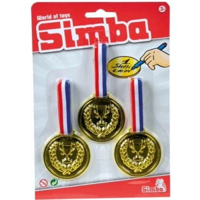 Imagen de Simba 108612196 3 medallas para colgar, de 2 Sort