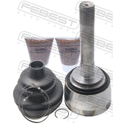 Imagen de FEBEST 0110 074 Articulación, árbol de transmisión lado rueda, Eje delantero